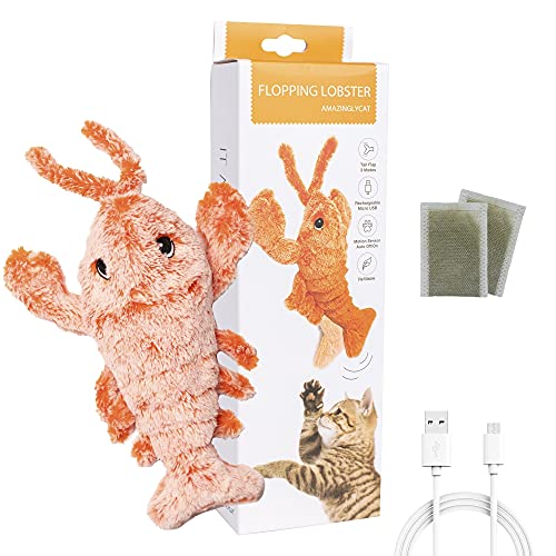 Flopping Lobster Catnip Toy