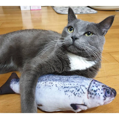 Realistic Looking Cat Kicker Fish Toy [NON-MOVING]