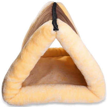 Amazing Kitty Cave: 2-In-1 Cat Bed & Tunnel Beds Mats