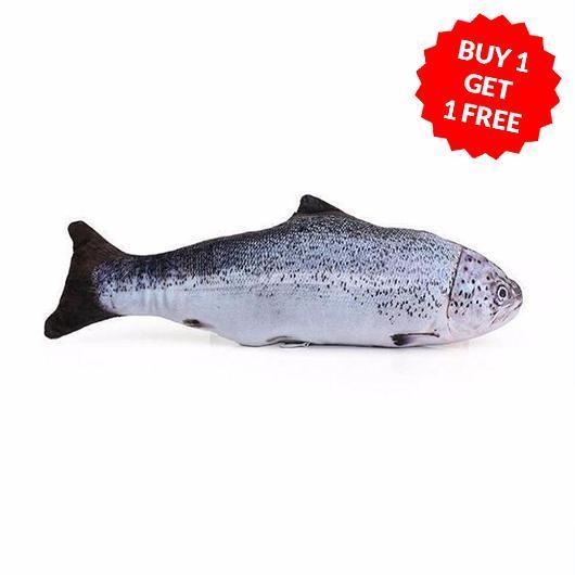 Realistic Looking Cat Kicker Fish Toy [NON-MOVING]