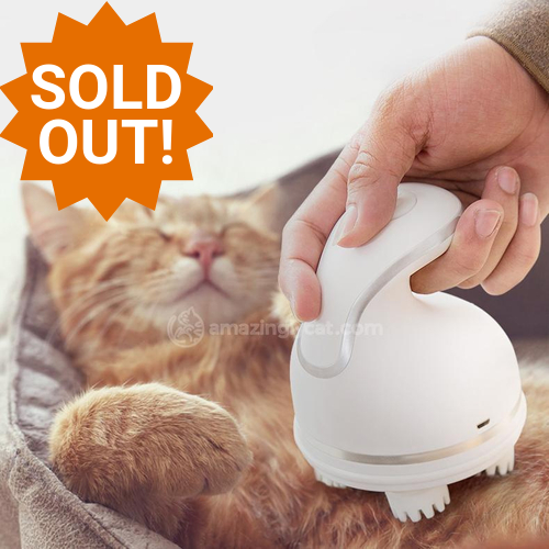 [SOLD OUT] "Pamper Your Cat" Massager