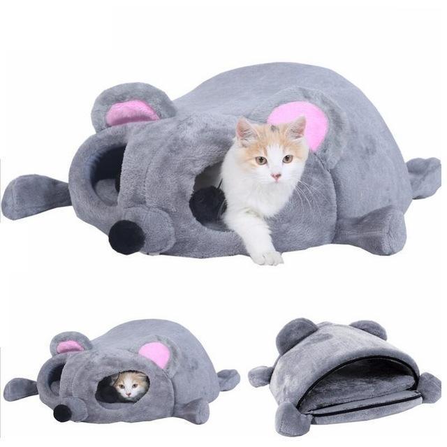 Funny Mouse Cave For Cats