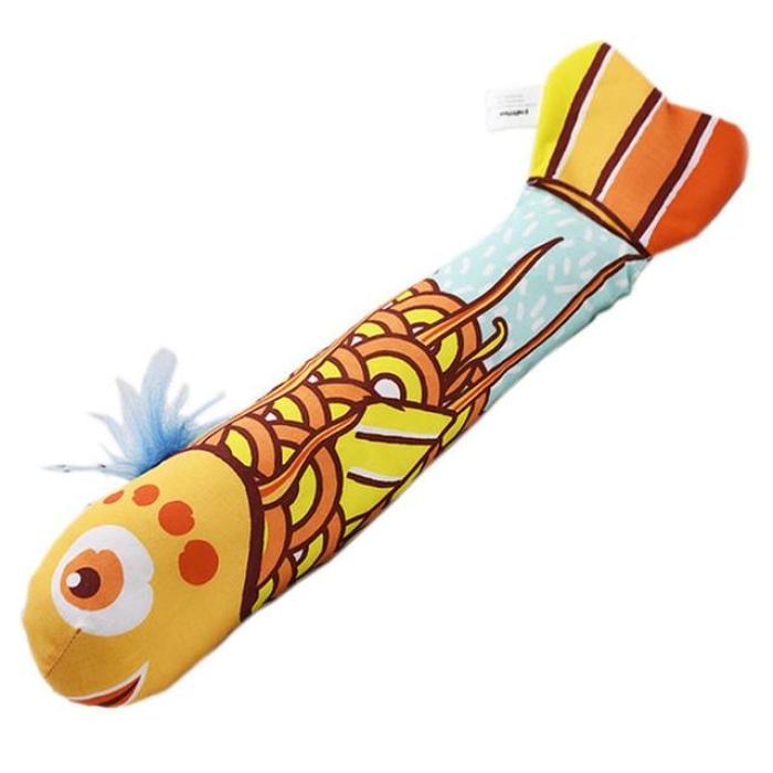 Catnip Kicker Crazy Fish Cat Toys