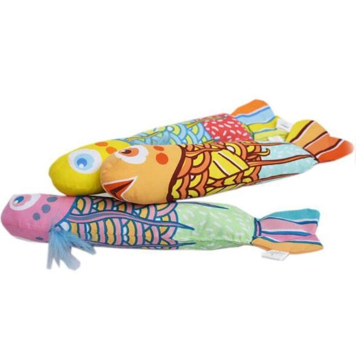 Catnip Kicker Crazy Fish Cat Toys