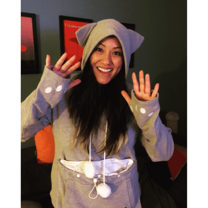 Cozy Cat Hoodie With Kangaroo Pouch [Sale] Hoodies & Sweatshirts