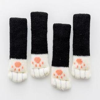 Cute Paw Socks for Chairs and Tables (1 Set)