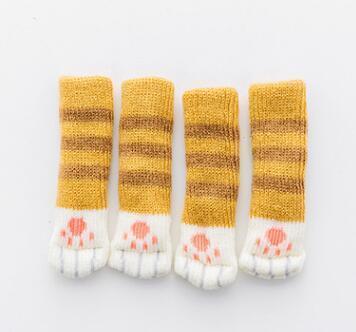 Cute Paw Socks for Chairs and Tables (1 Set)