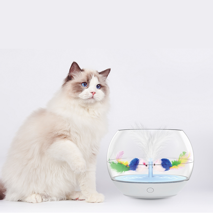 NEW! Electronic Fish Bowl Cat Toy