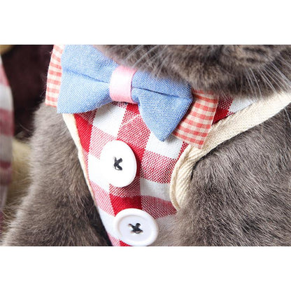 Button Down Cat Harness