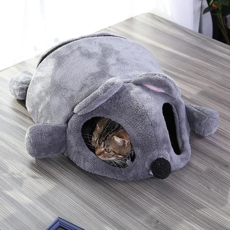 Funny Mouse Cave For Cats