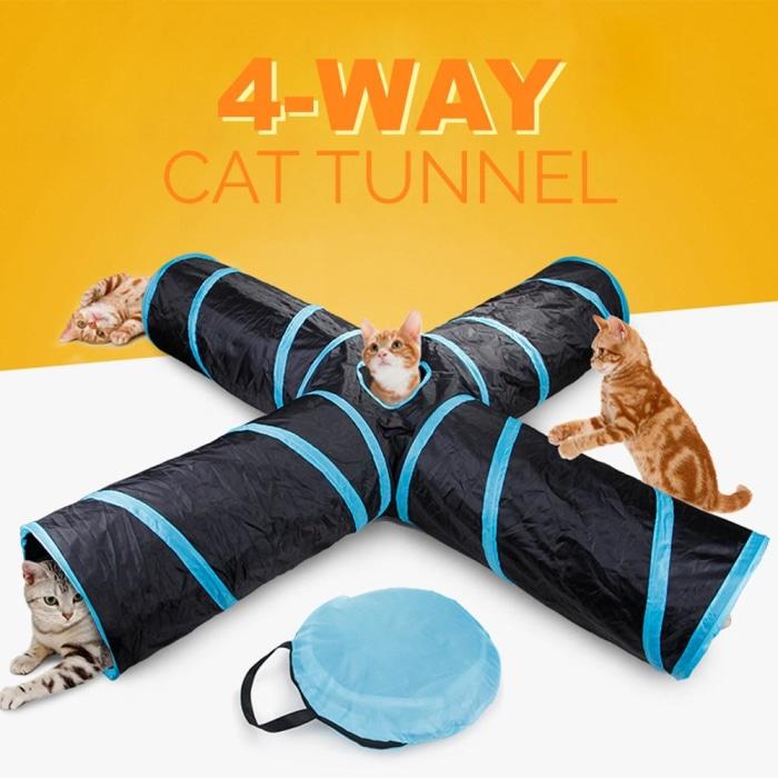 Multi Way Tunnel New! 4 Cat Tunnels