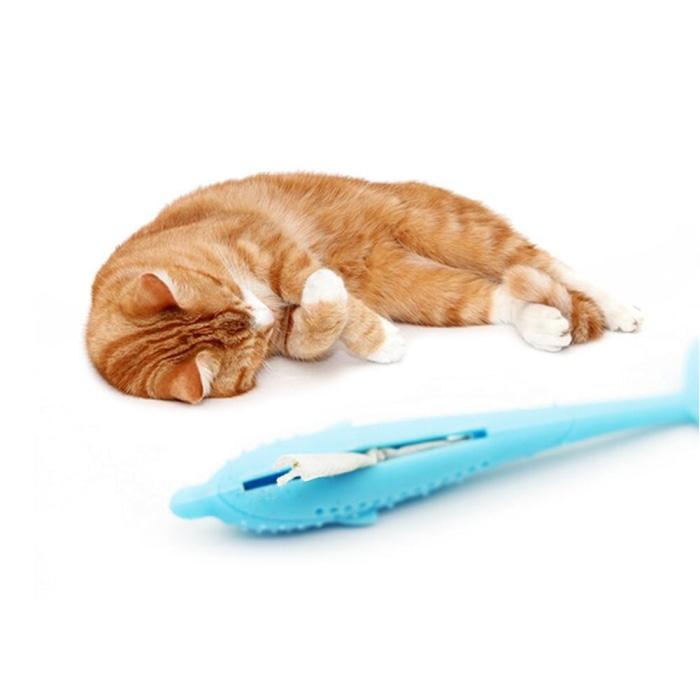 [Sale] Interactive Cat Toothbrush