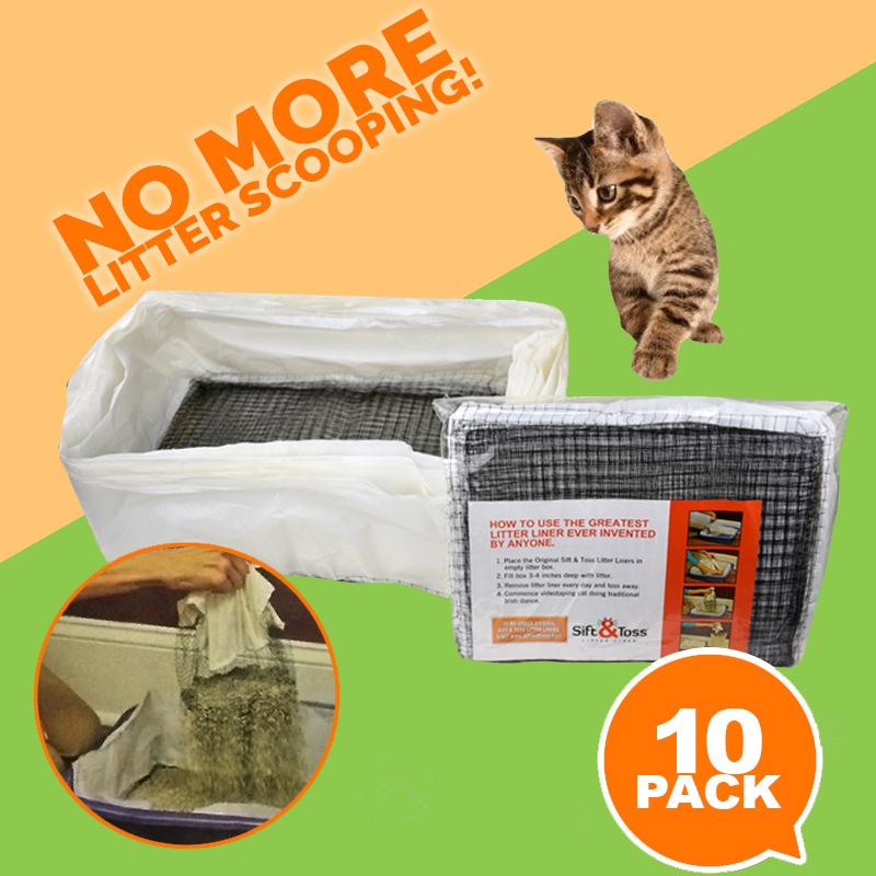 Easy Mesh Litter Box Liners (10 Pack)