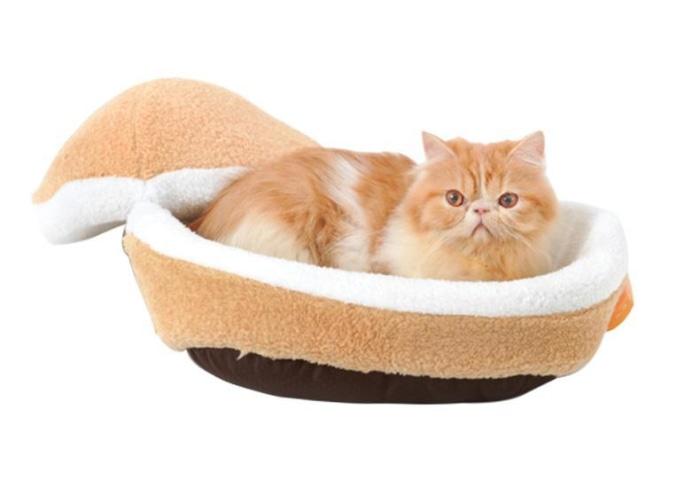 Soft & Cute Hamburger Bed [Sold Out] Cat Beds Mats