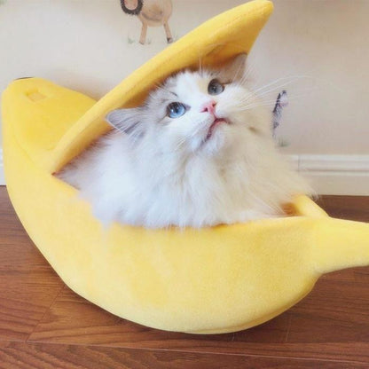 [Sold Out] Cute Cat Banana Bed